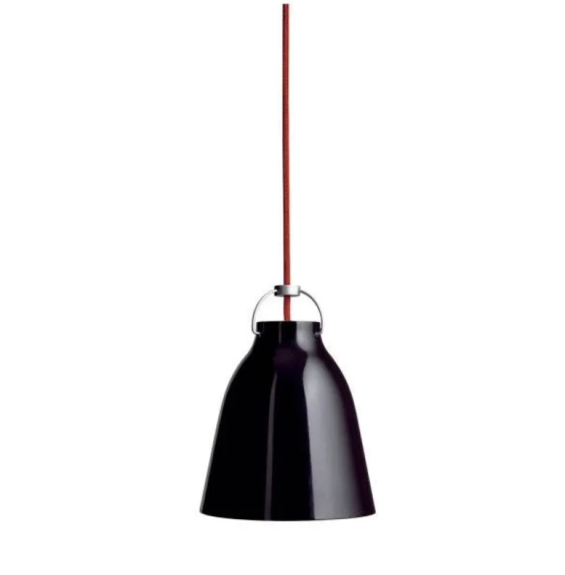 Sale Caravaggio Pendel sort/rød P1 Spisebordslamper|Kontorlamper