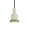 Discount Chaumont pendel 150, hvid/grøn Hvide Lamper|Spisebordslamper