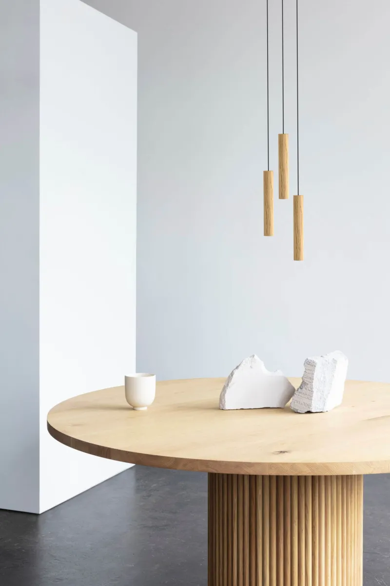 Outlet Chimes Cluster 3 klyngependel, eg Lamper I Træ|Klyngependel