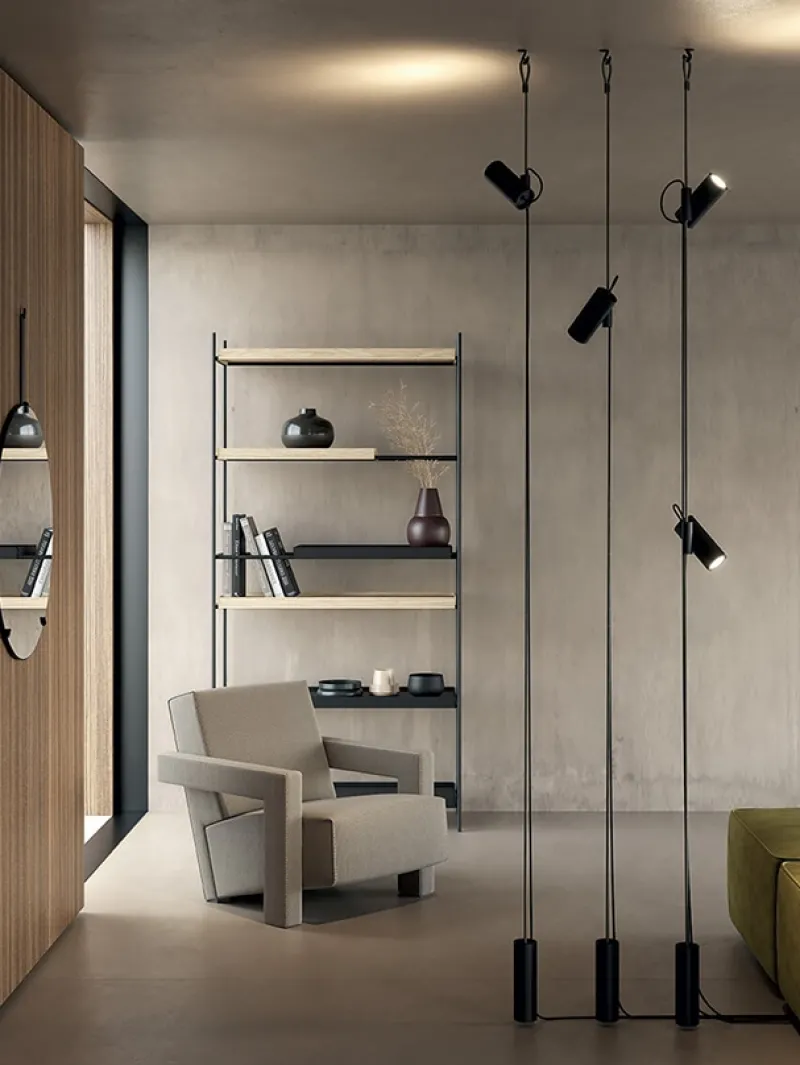 Cima pendel / gulvlampe, sølv Standerlamper|Stue Lamper