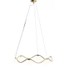 Circle of Life lysekrone large, opal/messing Messinglamper|Hvide Lamper