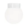 Hot Classic Globe 200 loftlampe / væglampe IP44, hvid/mat opal Hvide Lamper|Glas Lamper