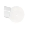 Best Classic Globe 150 væglampe IP54, hvid/blank opal Hvide Lamper|Glas Lamper