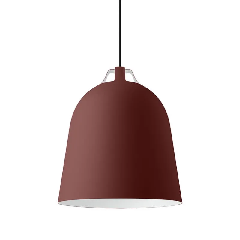 Hot Clover pendel large Ø35, burgundy Spisebordslamper|Soveværelseslamper