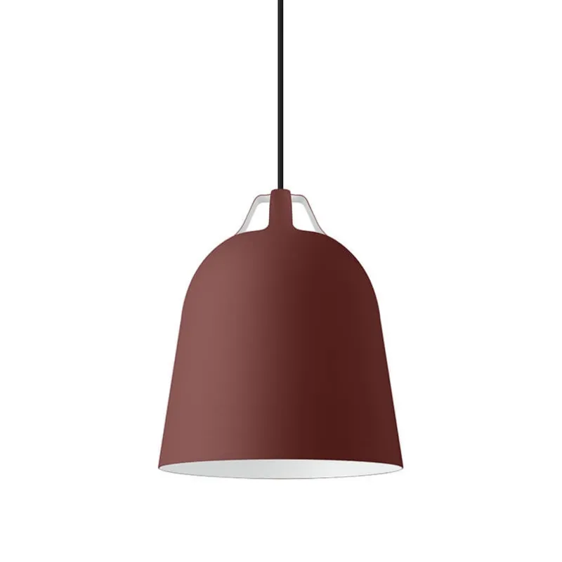 Hot Clover pendel small Ø21, burgundy Spisebordslamper|Soveværelseslamper