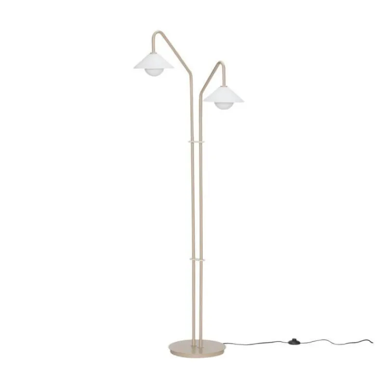Hot Como gulvlampe, beige Standerlamper|Læselamper