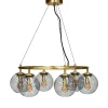 Best Como lysekrone, messing Messinglamper|Spisebordslamper