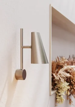 Cono væglampe, satin Soveværelseslamper|Kontorlamper