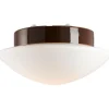 Outlet Contrast Solhem Sauna loftlampe / væglampe, brun Glas Lamper|Vådrumslamper