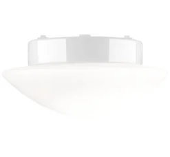 Discount Contrast Solhem Sauna loftlampe / væglampe, hvid Hvide Lamper|Glas Lamper