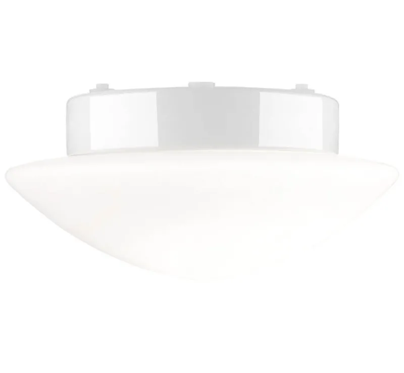 Discount Contrast Solhem Sauna loftlampe / væglampe, hvid Hvide Lamper|Glas Lamper