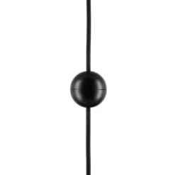 Outlet Cord Connector ledningsforbinder, sort Reservedele Til Lamper