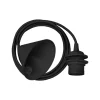 New Cord Set E27-ophæng, sort Pendelophæng|Ledninger, Fatninger Og Baldakiner