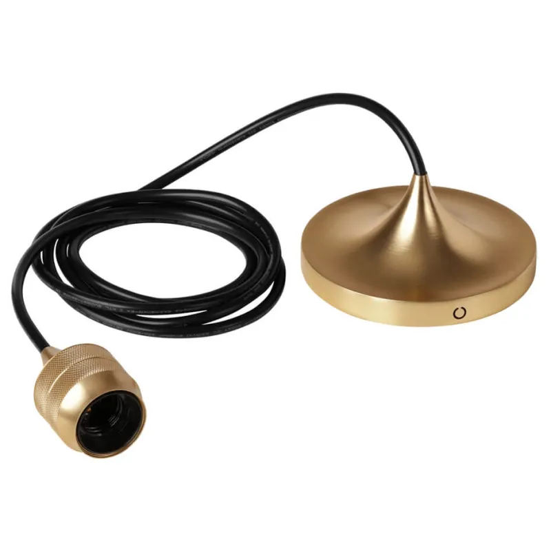 Sale Cord Set Pro E27-ophæng, messing Pendelophæng|Ledninger, Fatninger Og Baldakiner