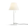 Online Costanzina bordlampe D13p/D13.pic.LED, alu/hvid Stue Lamper|Kontorlamper