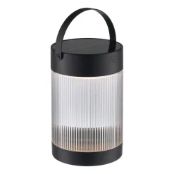 Clearance Coupar Solar bordlampe m/solcelle, sort Transportable Lamper|Solcellelamper