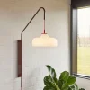 Sale Current væglampe, hvid/rød Stue Lamper|Kontorlamper