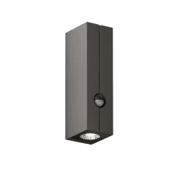 New Cut Control udendørs væglampe m/sensor, cool brown Udendørslamper Med Sensor|Væglamper