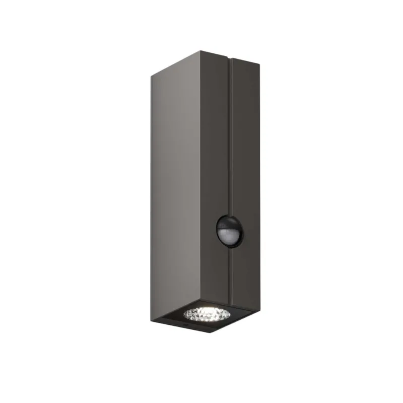 New Cut Control udendørs væglampe m/sensor, cool brown Udendørslamper Med Sensor|Væglamper