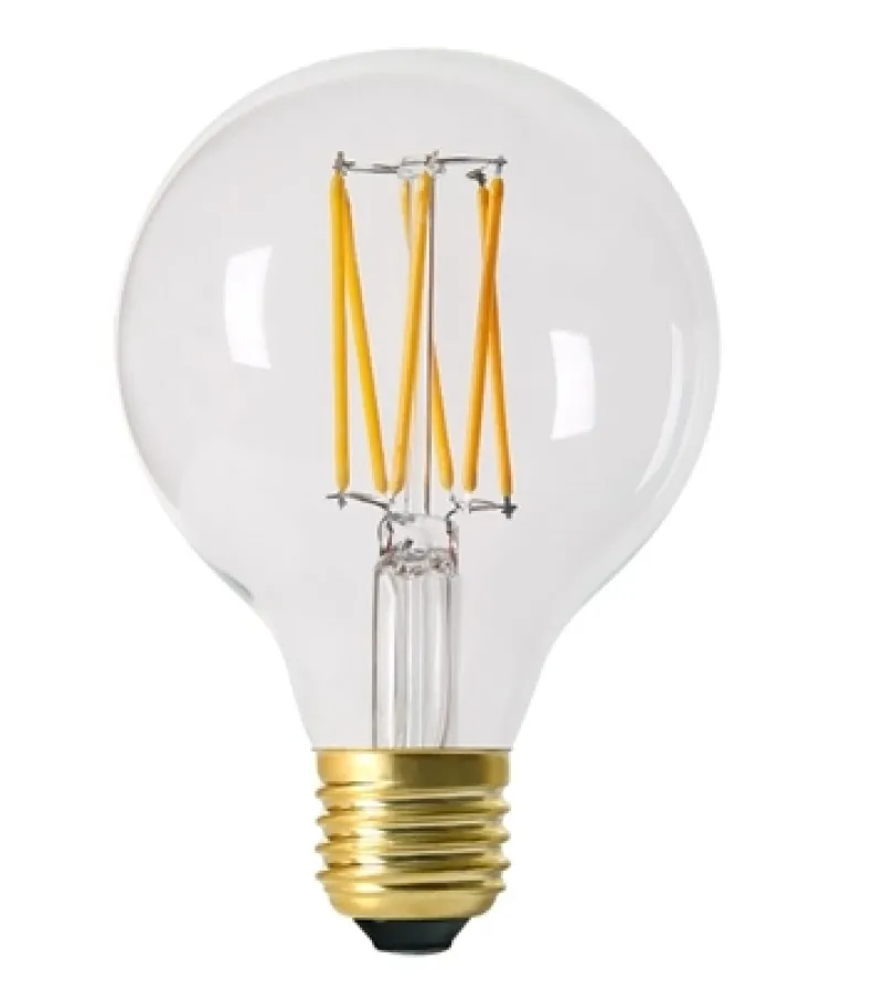 Best Danlamp Globe de luxe LED E27 2,5W, 2000K Ø80 Pærer|Led Pærer