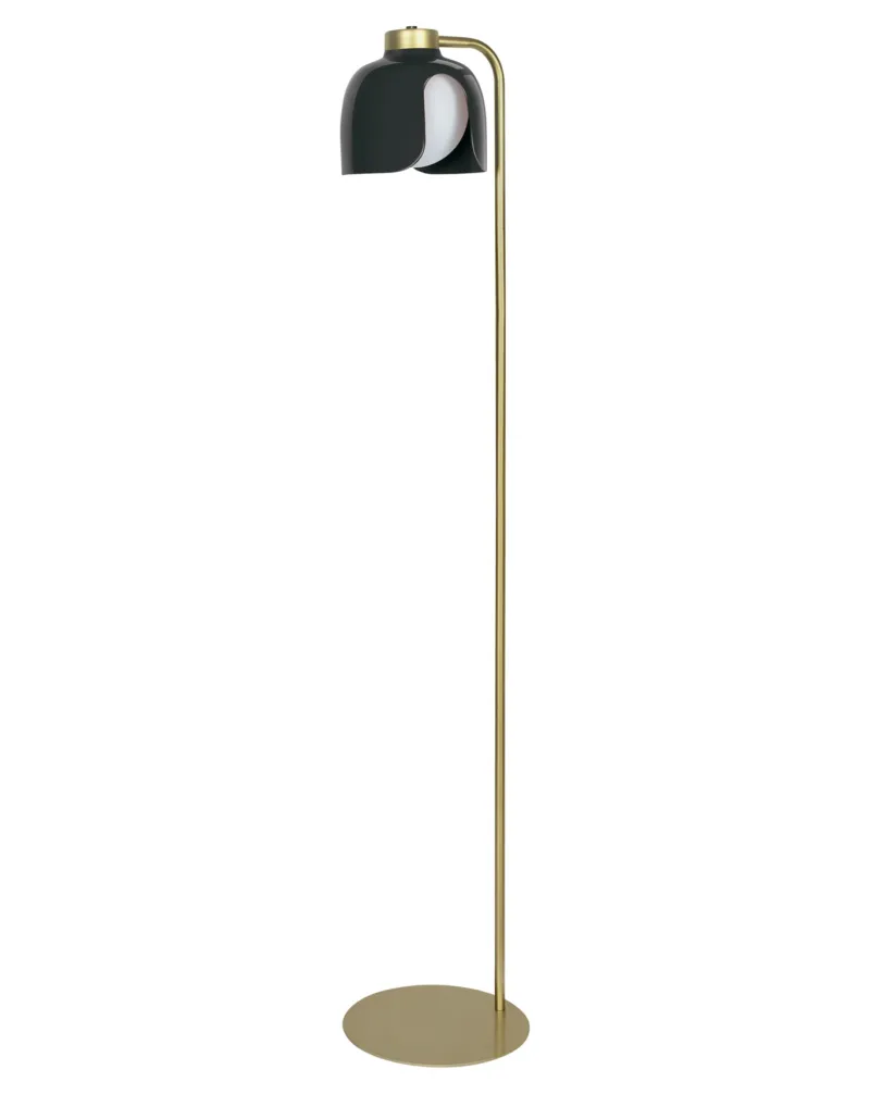 Outlet Decor Corolle gulvlampe, sort Standerlamper|Læselamper