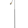 Outlet Decor F1 gulvlampe, sort/messing Messinglamper|Standerlamper
