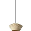 Hot Decor Stripes pendel 305, beige Spisebordslamper|Hængelamper