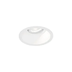 Online DEEP ADJUST petit 1.0 LED indbygningsspot (2700K), hvid Spotlampe|Indbygningsspot Direkte I Isolering