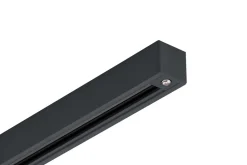 DESIGNLINE Skinne 1,9 meter 1F 230V sort Lysskinner