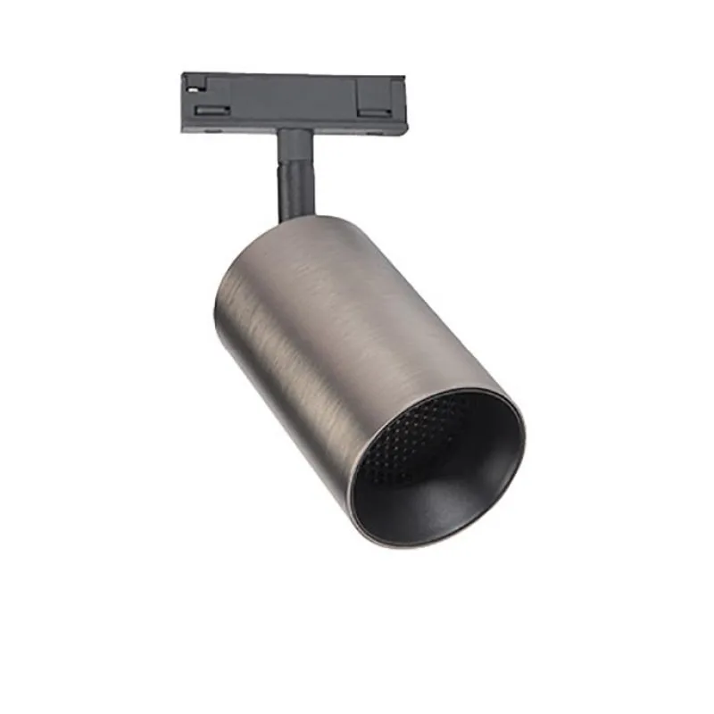 Hot DESIGNLINE Tube Pro spot, titanium Spotlampe|Lamper Til Værksted
