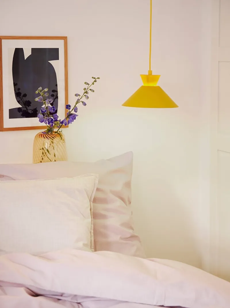 Dial 25 pendel, gul Spisebordslamper|Stue Lamper
