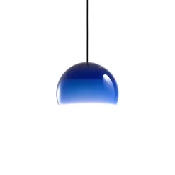 Dipping Light 20 pendel, Blå Glas Lamper|Spisebordslamper