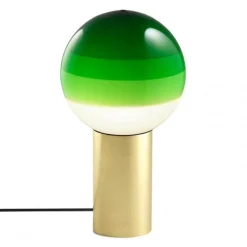 Sale Dipping Light M Bordlampe, Grøn Glas Lamper|Bordlamper