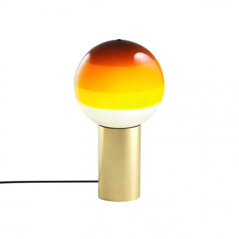 Dipping Light S Bordlampe, Rav Glas Lamper|Lamper Til Reol