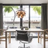 New Discoco Medium, Ø53 mat beige Spisebordslamper|Stue Lamper