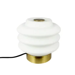 Online Diva bordlampe, opal/messing Messinglamper|Hvide Lamper