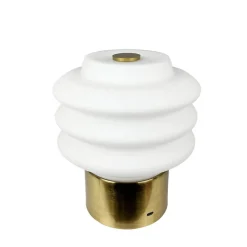New Diva LED bordlampe / batterilampe, opal/messing Transportable Lamper|Lamper Til Reol