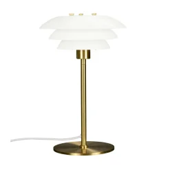 Sale DL20 bordlampe, opal/messing Messinglamper|Hvide Lamper