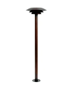 Outlet DL25 udendørs pullert, kobber Kobberlamper|Havelamper