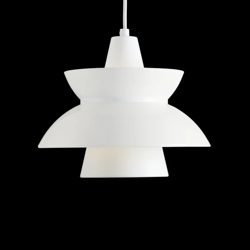 Outlet Doo-Wop pendel, hvid Hvide Lamper|Spisebordslamper