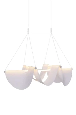Discount Drape Light 118 pendel, hvid Hvide Lamper|Spisebordslamper
