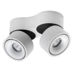 Best Easy W2100 Build on Dobbelt LED 2x10W, hvid Hvide Lamper|Spotlampe