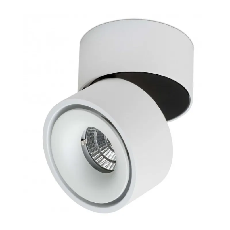 Outlet Easy W75 Build On LED spot, hvid m. ledningshul Hvide Lamper|Spotlampe