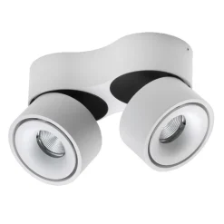 Clearance Easy W2100 Build On LED spot, hvid m. ledningshul Hvide Lamper|Spotlampe