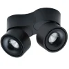 Clearance Easy W2100 Build On LED spot, sort m. ledningshul Sorte Væglamper|Spotlampe