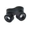 Sale Easy W275 Mini Build On Dobbelt LED, sort Sorte Væglamper|Spotlampe