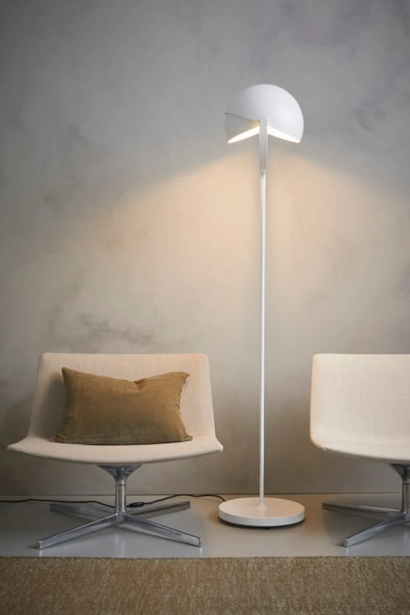Hot Eclips gulvlampe, hvid Standerlamper|Gulvlamper