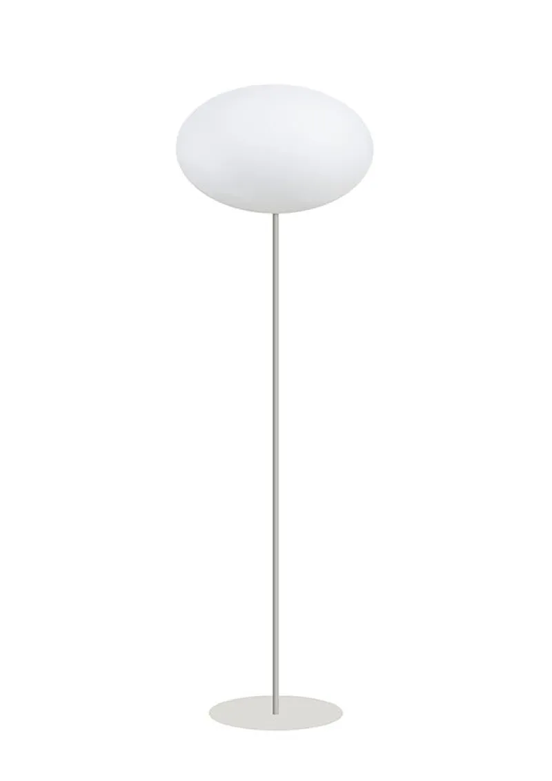 Hot Eggy Pin gulvlampe, uden dæmper Hvide Lamper|Standerlamper