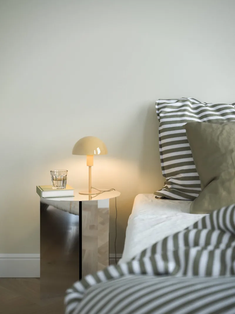 Online Ellen Mini bordlampe, gul Lamper Til Sofabord|Lamper Til Natbord