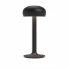 Outlet Emendo LED batterilampe, sort Transportable Lamper|Lamper Til Reol
